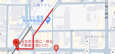 阪急茨木南口　乗り場